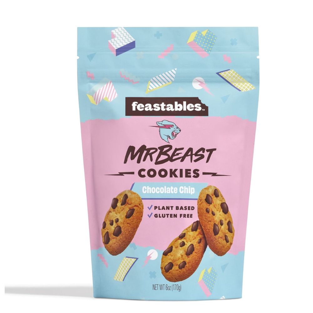 Feastables Mr. Beast Chocolate Chip Cookies