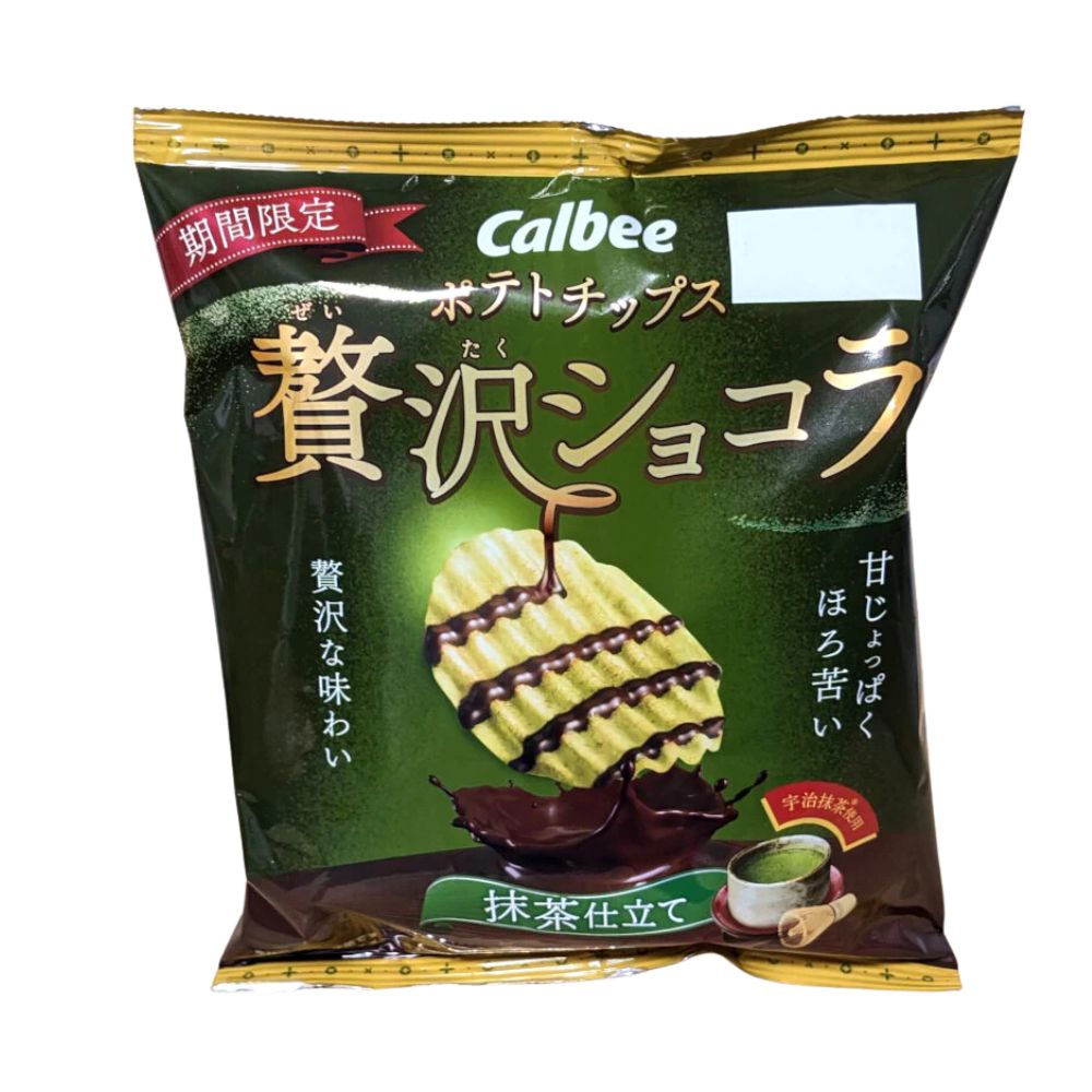 Calbee Potato Chips – Green Tea