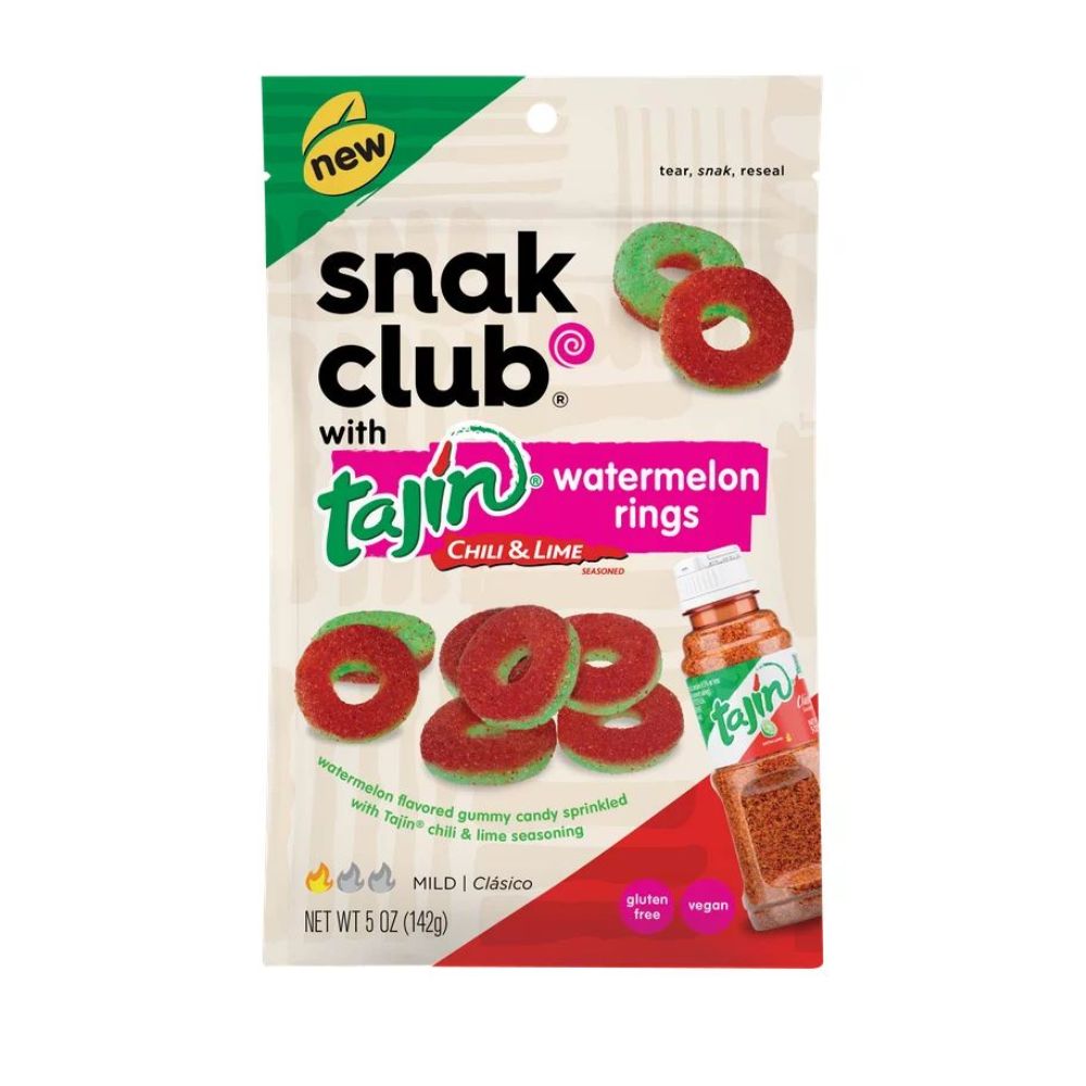 Snak Club with Tajin Watermelon Rings