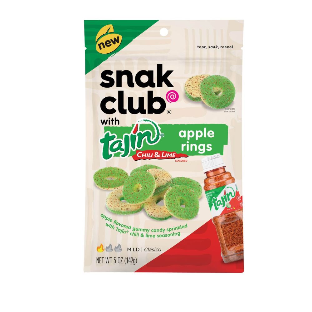 Snak Club with Tajin, Chili & Lime Apple Rings