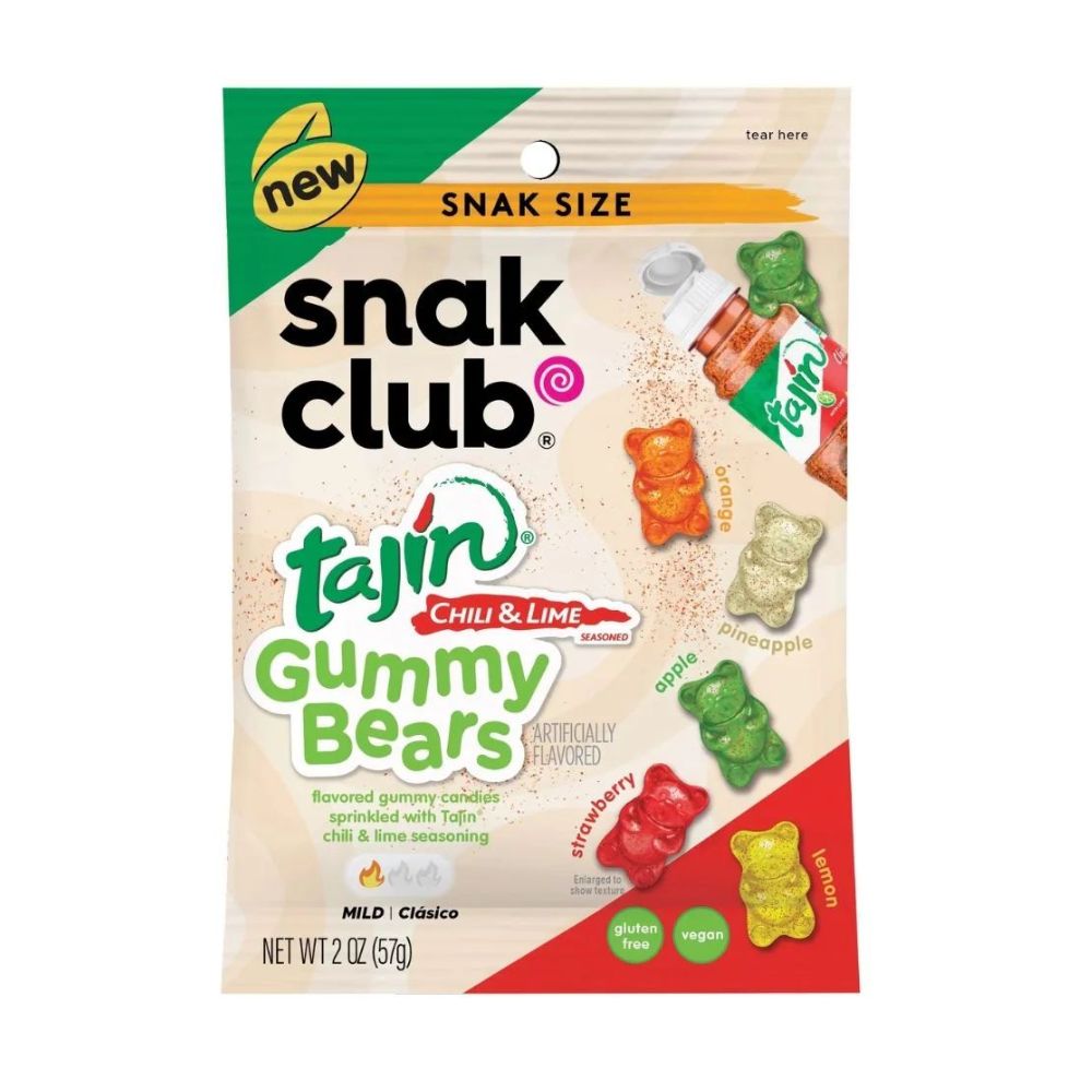 Snak Club with Tajin, Chili & Lime Gummy Bears
